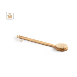 ARKIN. Brosse de bain avec corps en bambou