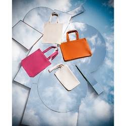 MERIDA. Sac (220 g/m²) en coton (50%), coton recyclé (30%) et polyester (20% rPET)