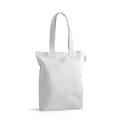 MERIDA. Sac (220 g/m²) en coton (50%), coton recyclé (30%) et polyester (20% rPET)