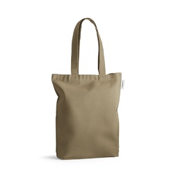MERIDA. Sac (220 g/m²) en coton (50%), coton recyclé (30%) et polyester (20% rPET)