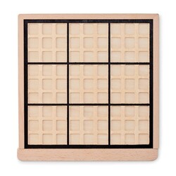 SUDOKU Jeu de plateau sudoku en bois