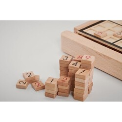SUDOKU Jeu de plateau sudoku en bois