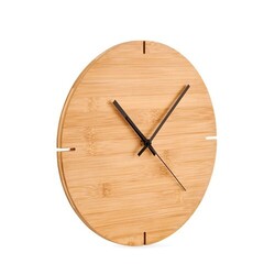 ESFERE Horloge murale en bambou