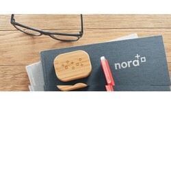 JAZZ BAMBOO Écouteurs TWS étui en bambou