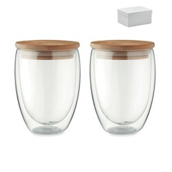 TIRANA SET Lot de 2 verres 350 ml