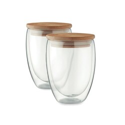 TIRANA SET Lot de 2 verres 350 ml