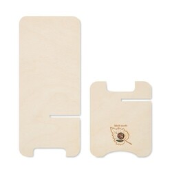 GROUW STAND Support de téléphone en bouleau