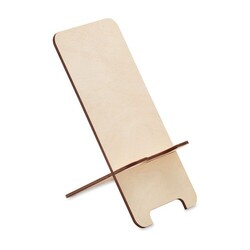 GROUW STAND Support de téléphone en pin