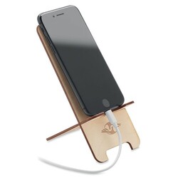 GROUW STAND Support de téléphone en pin