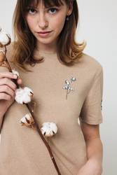 T-shirt en coton recyclé non teinté IQONIQ Manuel