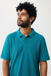 Polo en coton piqué et recyclé IQONIQ Yosemite
