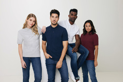 Polo en coton piqué et recyclé IQONIQ Yosemite