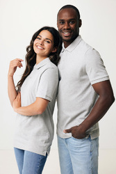 Polo en coton piqué et recyclé IQONIQ Yosemite