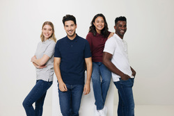 Polo en coton piqué et recyclé IQONIQ Yosemite
