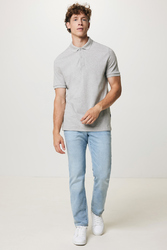 Polo en coton piqué et recyclé IQONIQ Yosemite