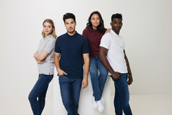 Polo en coton piqué et recyclé IQONIQ Yosemite