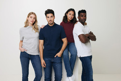 Polo en coton piqué et recyclé IQONIQ Yosemite