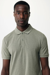Polo en coton piqué et recyclé IQONIQ Yosemite