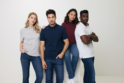 Polo en coton piqué et recyclé IQONIQ Yosemite