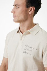 Polo en coton piqué et recyclé IQONIQ Yosemite