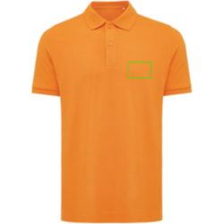 Polo en coton piqué et recyclé IQONIQ Yosemite