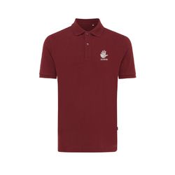Polo en coton piqué et recyclé IQONIQ Yosemite
