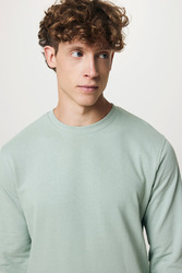 Sweater à col rond en coton recyclé IQONIQ Zion