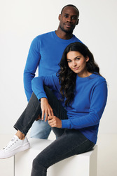 Sweater à col rond en coton recyclé IQONIQ Zion