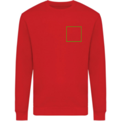 Sweater à col rond en coton recyclé IQONIQ Zion