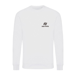 Sweater à col rond en coton recyclé IQONIQ Zion