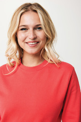 Sweater à col rond en coton recyclé IQONIQ Zion