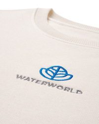 Pull à col rond en coton recyclé non teinté IQONIQ Denali