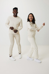 Pull à col rond en coton recyclé non teinté IQONIQ Denali