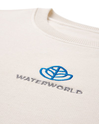 Pull à col rond en coton recyclé non teinté IQONIQ Denali