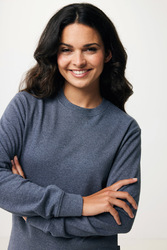 Pull à col rond en coton recyclé non teinté IQONIQ Denali