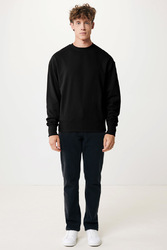 Sweater à col rond en coton recyclé Iqoniq Kruger