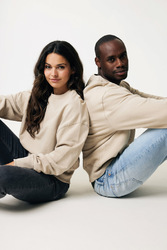 Sweater à col rond en coton recyclé Iqoniq Kruger