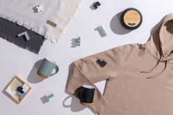 Sweat à capuche en coton recyclé et non teinté IQONIQ Torres