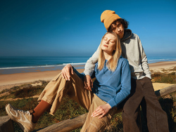 Sweat à capuche en coton recyclé et non teinté IQONIQ Torres