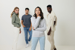 Sweat à capuche en coton recyclé et non teinté IQONIQ Torres