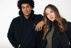 Sweat à capuche en coton recyclé IQONIQ Yoho