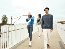 Jogging en coton recyclé IQONIQ Cooper