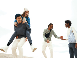 Jogging en coton recyclé IQONIQ Cooper