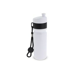 Bidon de sport avec bord et cordon 750ml