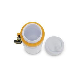 Bidon de sport avec bord et cordon 750ml