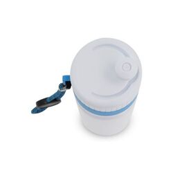Bidon de sport avec bord et cordon 750ml
