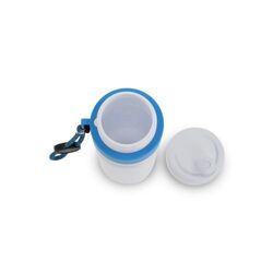Bidon de sport avec bord et cordon 750ml