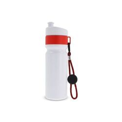 Bidon de sport avec bord et cordon 750ml