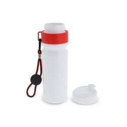 Bidon de sport avec bord et cordon 750ml