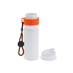Bidon de sport avec bord et cordon 750ml